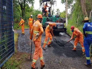 Mirassol dá início a operação de recapeamento asfáltico