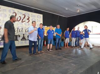 Fundo Social recebe doação de alimentos do Clube de Xadrez de Mirassol