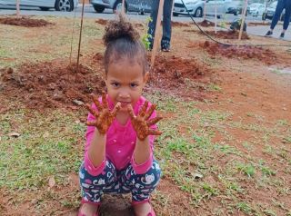 Iniciativa de arborização na creche do Parque das Flores reforça compromisso ambiental em Mirassol