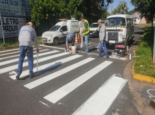 Departamento de Trânsito busca inovações na sinalização viária de Mirassol