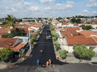 Departamento de Obras segue firme na execução do recapeamento asfáltico no município