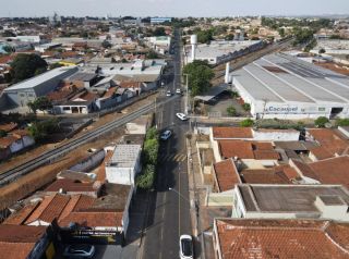 Rumo realiza obras de melhorias no cruzamento da rua João Gil de Freitas da Silva com Rui Barbosa