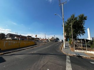 Rumo realiza obras de melhorias no cruzamento da rua João Gil de Freitas da Silva com Rui Barbosa