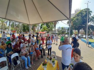 Mirassol celebra o Dia Nacional e Internacional da Pessoa Idosa com evento na Praça da Matriz