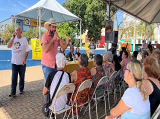 Mirassol celebra o Dia Nacional e Internacional da Pessoa Idosa com evento na Praça da Matriz